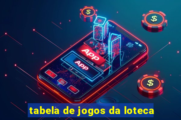 tabela de jogos da loteca